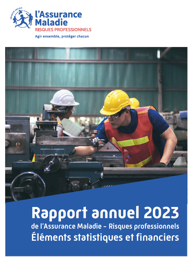 Rapport annuel 2023 de la sécurité sociale sur les Risques professionnels